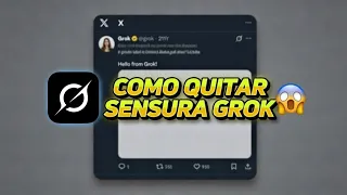 Cómo DESACTIVAR la CENSURA en GROK 2026 😱🔓(Fácil y rápido) 