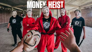 Money Heist Parkour vs ZOMBIES Police ESCAPE || ''THE BEGINNING'' (Epic Live Action POV)