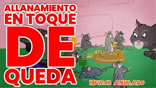 Allanamiento en Toque de queda #el3mendazo