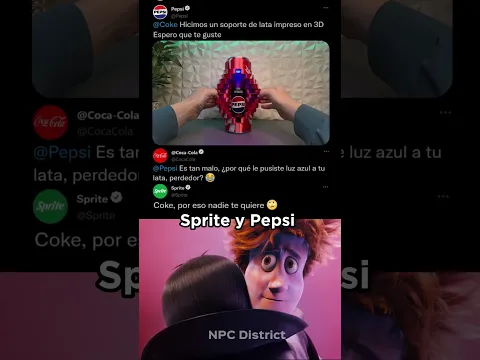 Soporte 3D Coca Cola vs Pepsi 🖨️🥤