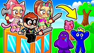 Can We BUILD TO SURVIVE Evil Monsters?