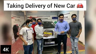 Taking Delivery of New Car 🚘 | Hyundai i20 Sportz 🤩 |1.2L Petrol | 2021