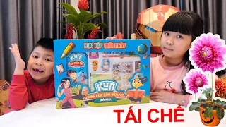 Bạn Bún Khoe Bộ Dụng Cụ Học Tập Mới – Hai Chị Em Trồng Cây Bảo Vệ Môi Trường