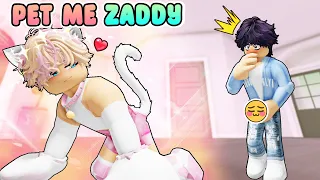 Reacting to Roblox Story | Roblox gay story 🏳️‍🌈| PET ME MORE ZADDY!