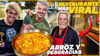 EL RESTAURANTE MÁS VIRAL DE INTERNET *PRUEBO SUS FAMOSOS Y POLÉMICOS PLATOS* 🥘 ARROZ Y DESGRACIAS