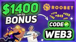 Roobet Promo Code "WEB3" — $1400 BONUS IN CASHBACK