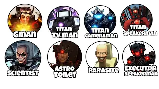 Setiap Karakter Skibidi Toilet Dijelasin!