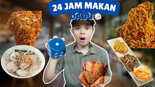 24 JAM MAKAN PAKAI DADU
