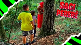 FOMOS ATRÁS DO SACI PERERÊ E A BRUXA QUASE NOS PEGOU 😱