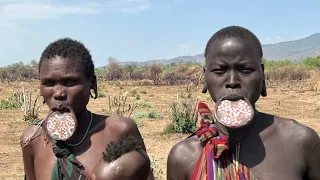 BAKIN BU KABİLEDEKİLER NEDEN AĞIZLARINA DİSK TAKIYOR? /Mursi Kabilesi