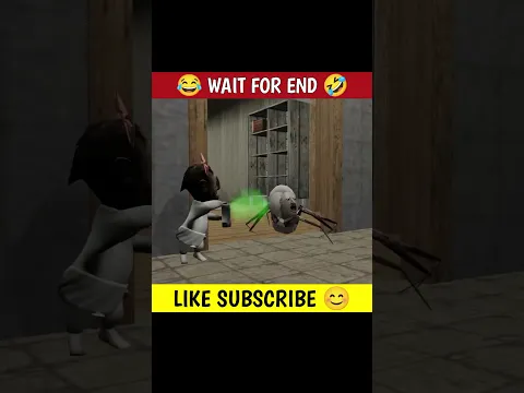 GRANNY के घर में SECRET DOOR 😂🤣 #shorts #funny #granny #grannygame #granny3