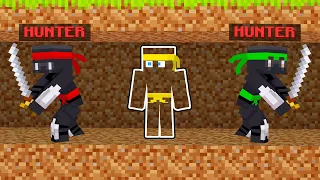 NINJA HUNTERS VS SPEEDRUNNER In Minecraft!