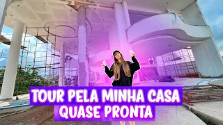 TOUR PELA MINHA MANSÃO QUASE PRONTA - COMPLETO