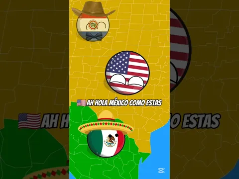 Humor de países Estados Unidos y Rusia(2/2)🇺🇸🇷🇺😮 #countryballs #paisesdelmundo #humor