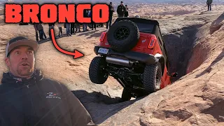NEW FORD BRONCO ON HELL'S REVENGE - Easter Jeep Safari