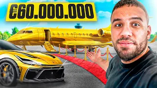 Mon voyage en jet à 60.000.000€