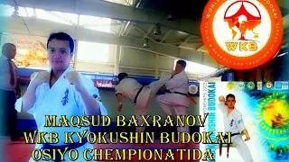 MAQSUD BAXRANOV (UZBEKISTAN) - TEMIRKASOV QAYRAT (KAZAKHSTAN) WKB KYOKUSHIN ASIAN CHAMPIONSHIP 2022