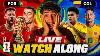 Colombia vs Portugal World Cup 🇵🇹 LIVE live Watchalong!