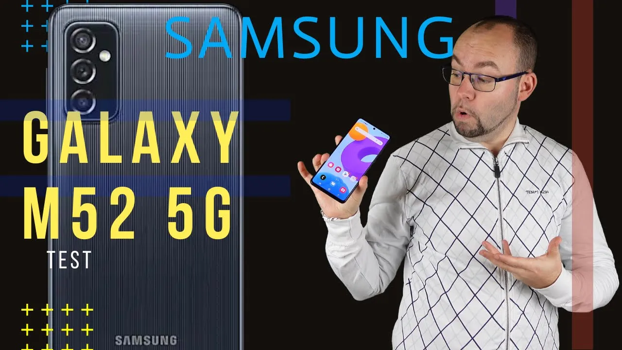 Vido-Test de Samsung Galaxy M52 par YanNick