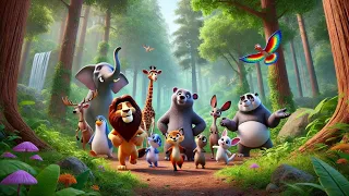 The Animals in the Jungle (Kids Song/ Nursery Rhyme)