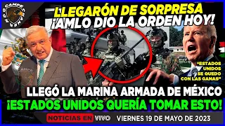 AMLO ¡DIO LA ORDEN A LA MARINA! EEUU SE QUERÍA APODERAR DE ESTO ¡DE ÚLTIMA HORA!