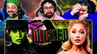 WICKED (2024) IS BEAUTIFUL!! MOVIE REACTION!! Defying Gravity | Popular | The Wizard And I