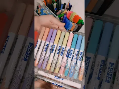 Doms brush pen ✍🏻🖋️🥰doms pastel brush pen #doms #brushpen #pen #handwriting #writer #writing #shorts