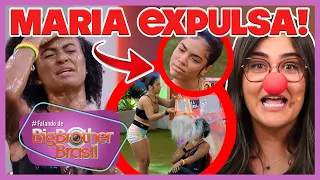 📛BBB22 Discórdia: Maria expulsa! Natália é agredida AO VIVO, Globo passa pano e revolta web