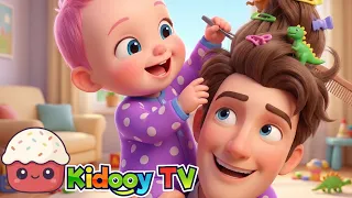Bébé devient Coiffeur ✂️👶 Viens dans mon Salon !  Comptine bébé