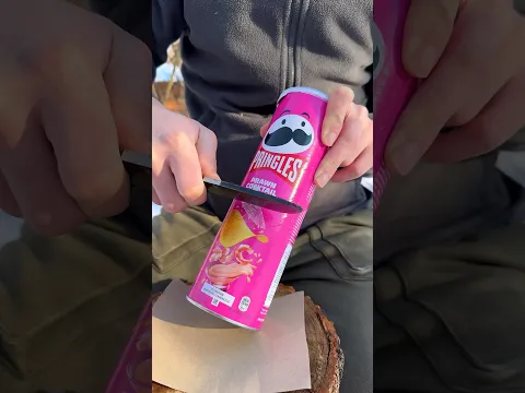 Forest survival skills 😳🔥
