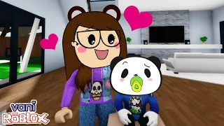 MI PRIMERA VEZ JUGANDO BROOKHAVEN DE ROBLOX - ADOPTO UN BEBE !! - VANI