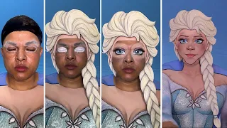 ❄️ Me Transformando na Elsa AO VIVO! | Acompanhe Todo o Processo ✨