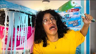Me estoy pintando el cabello con PINTURA DE PARED en VIVO! 😱 Entra AHORA"