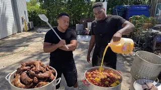 I Flew to Louisiana to Try the $1,000 PLATINUM Seafood Boil Experience
