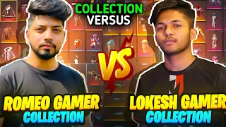 Lokesh Gamer Vs Romeo Gamer Funniest Collection- Who Will Win?😱-  Garena Free Fire