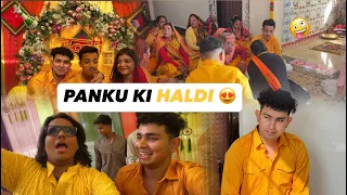 Panku ki Haldi🥳😍| Wedding vlog| #koushalmonga