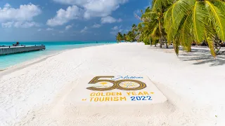 Meeru Maldives celebrating 50 Years of Tourism in the beach paradise