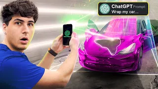 I Let AI Wrap My TESLA!