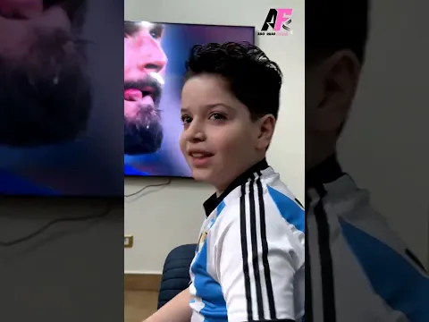 I brought him Messi personally 😂