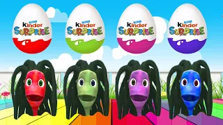 Can You Guess What’s Inside the Crazy Eggs?