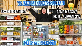 TASYI NGISI KULKAS SULTAN! ASMR REFILL DAN ORGANIZING FRIDGE SUPER SATISFYING!!