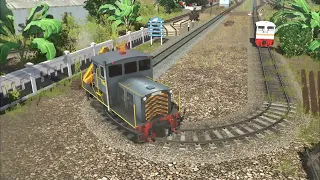 Ketika Kereta Api Sampai Ujung Jalur Kereta | Putar Balik Lah