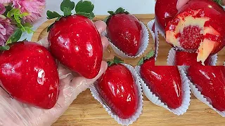 NÃO ERRE MAIS NA CALDA DO BRIGADEIRO DO AMOR - APRENDA O PONTO PERFEITO DO MORANGO DO AMOR.