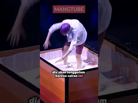 Experiment cairan non newtonian bisa padat ketika dipukul lembut jika disentuh