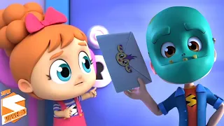 Toc Toc Quem Está aí 3D Rimas De Halloween Para Crianças