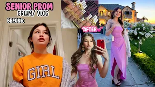 i went to prom in a mansion *grwm vlog*