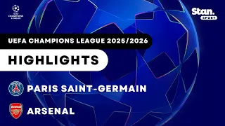 PSG v Arsenal | Highlights | UEFA Champions League 2025/26