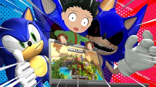 Gon Se Fait Piéger Par Sonic !!!😱​😭