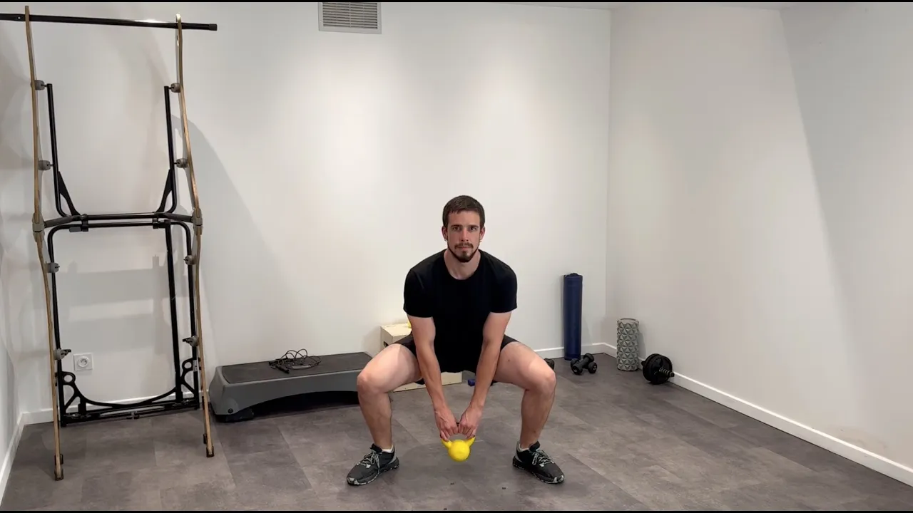 Image Kettlebell Pulse Squat