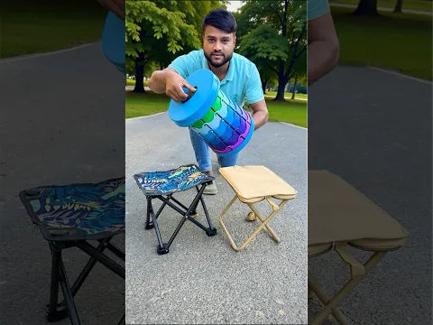 Wind Tour 3 Ta Portable Folding Stool Unboxing For Outdoor